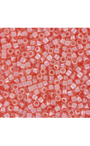 Miyuki delica Beads 11/0 - Transparent salmon luster DB-1481
